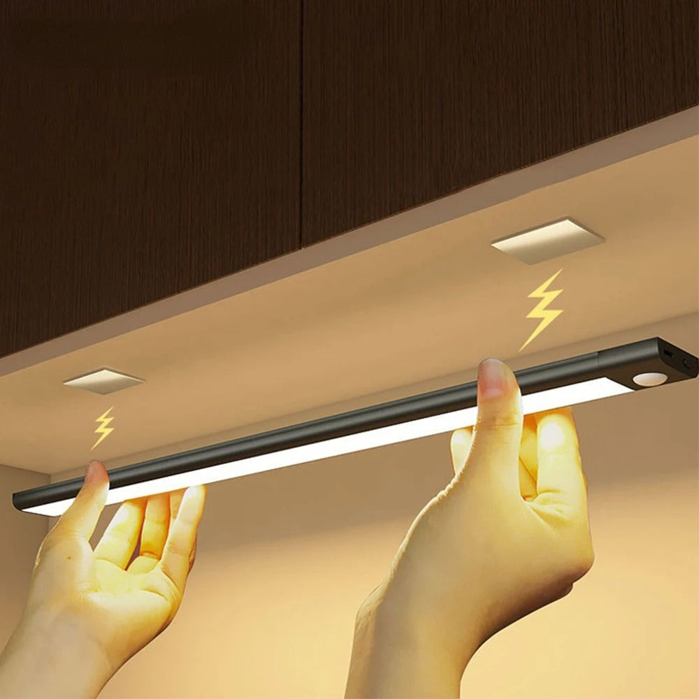 Motion Activated Cabinet Light with Adjustable Color Temperature and Magnetic Mounting
