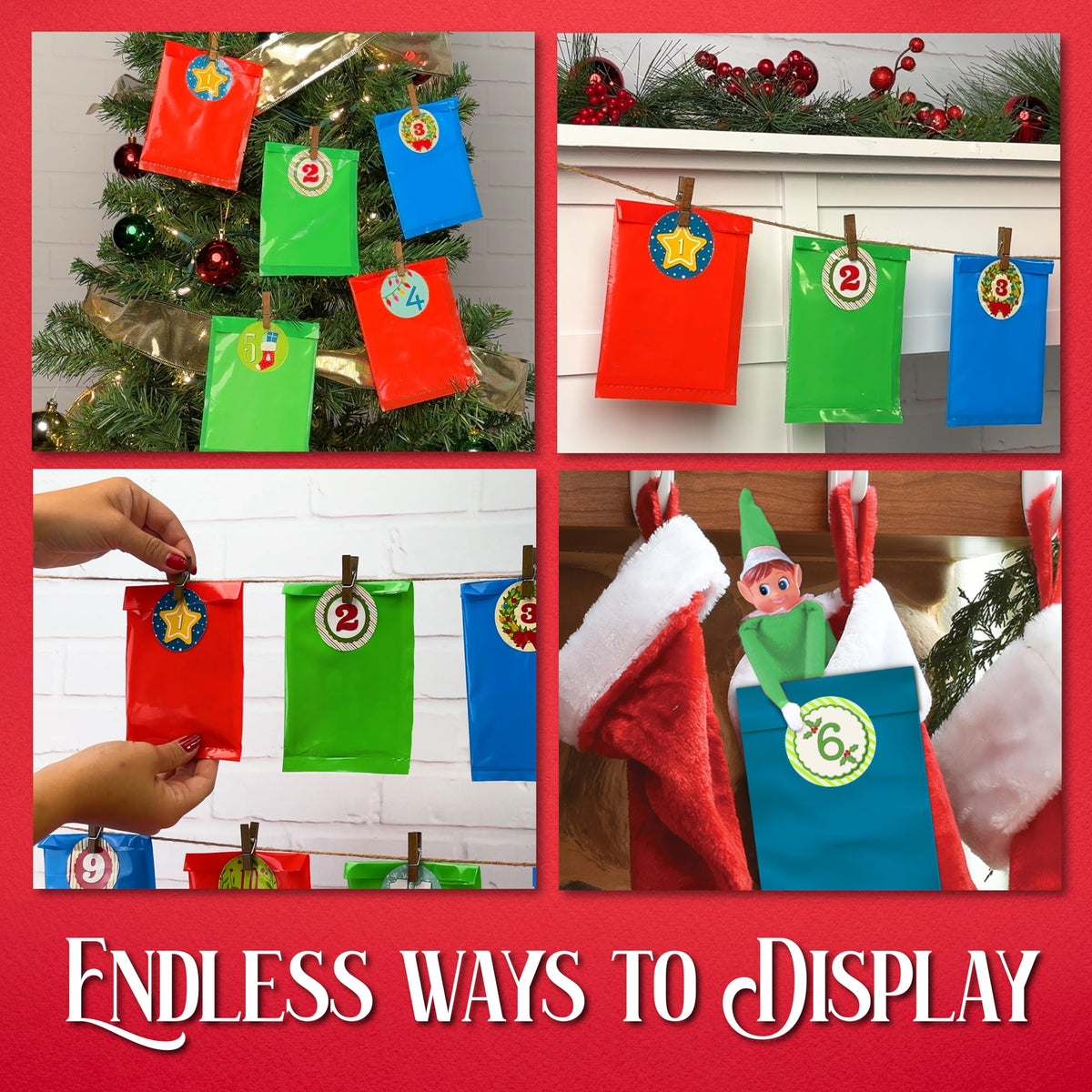 25-Day Craft Advent Calendar with Diamond Art and Paint by Number Projects