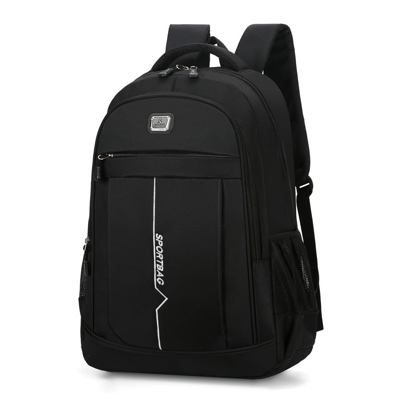 Travel Backpack with Built-in Charging Port and Multiple Compartments, Water Resistant