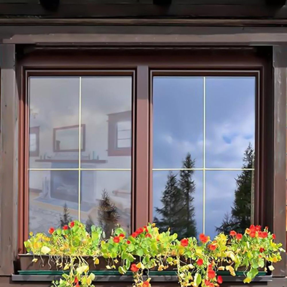 Solar Heat Blocking Window Film with Static Cling and UV Protection, 15.7 x 39.4 inches