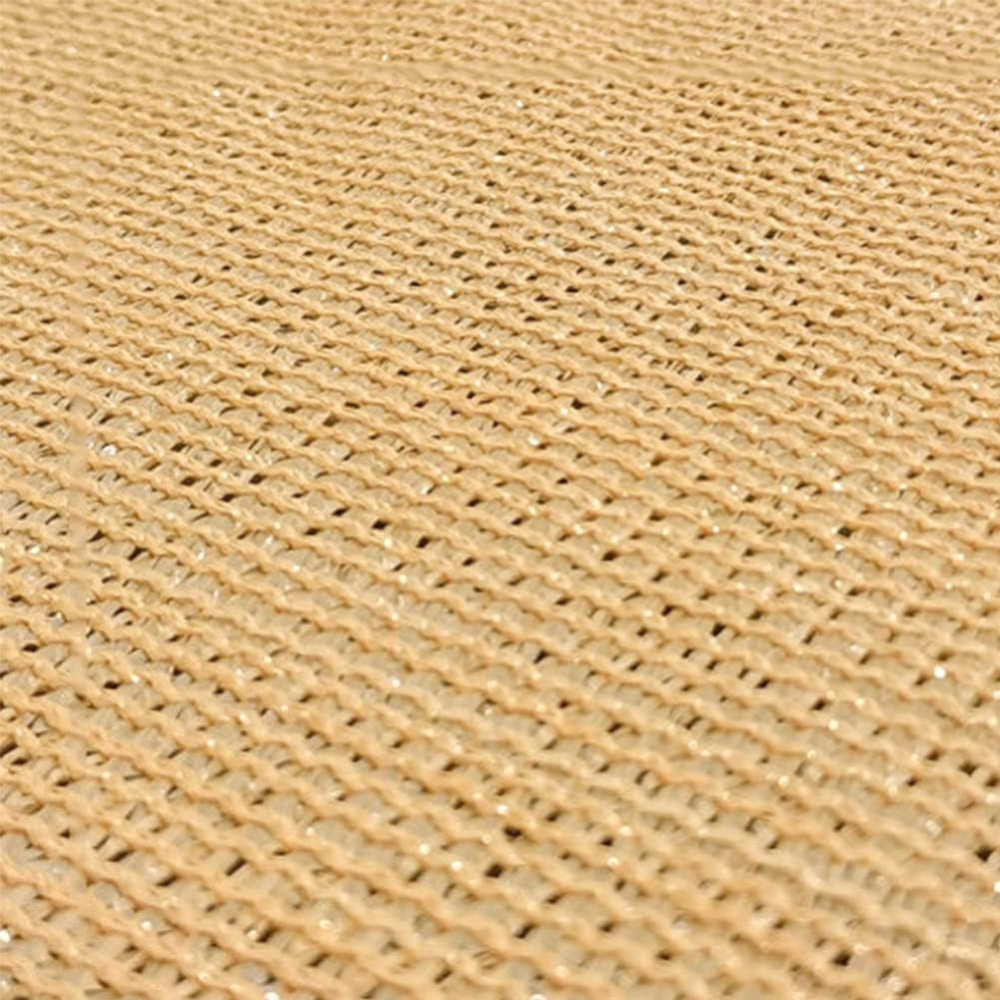Mesh Shade Sail with Metal Grommets and Breathable Weave for Patios