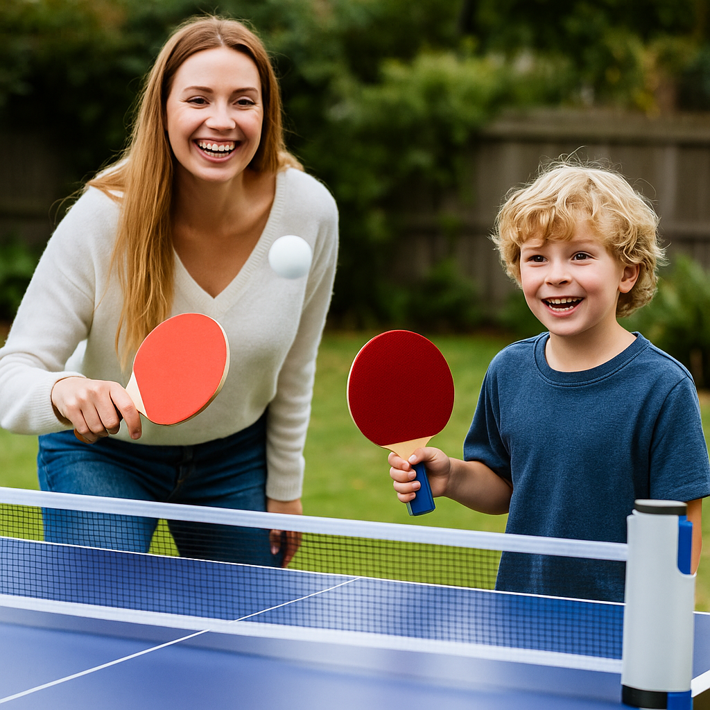 Portable Table Tennis Net with Clamp Attachment and Tension Adjustment, Foldable Design