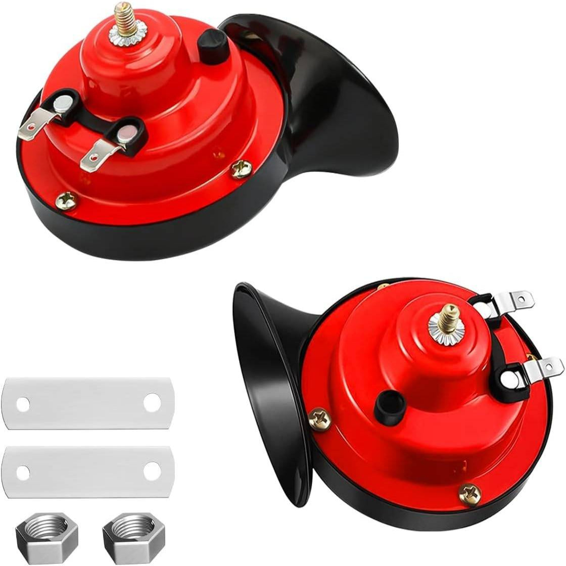 Dual Tone Train Horn with 300dB Output and Universal 12V Mounting