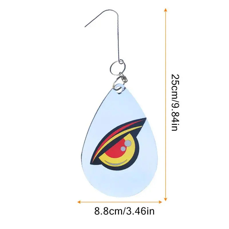 Bird Repeller Disc with Reflective Light and Predator Eye Pattern