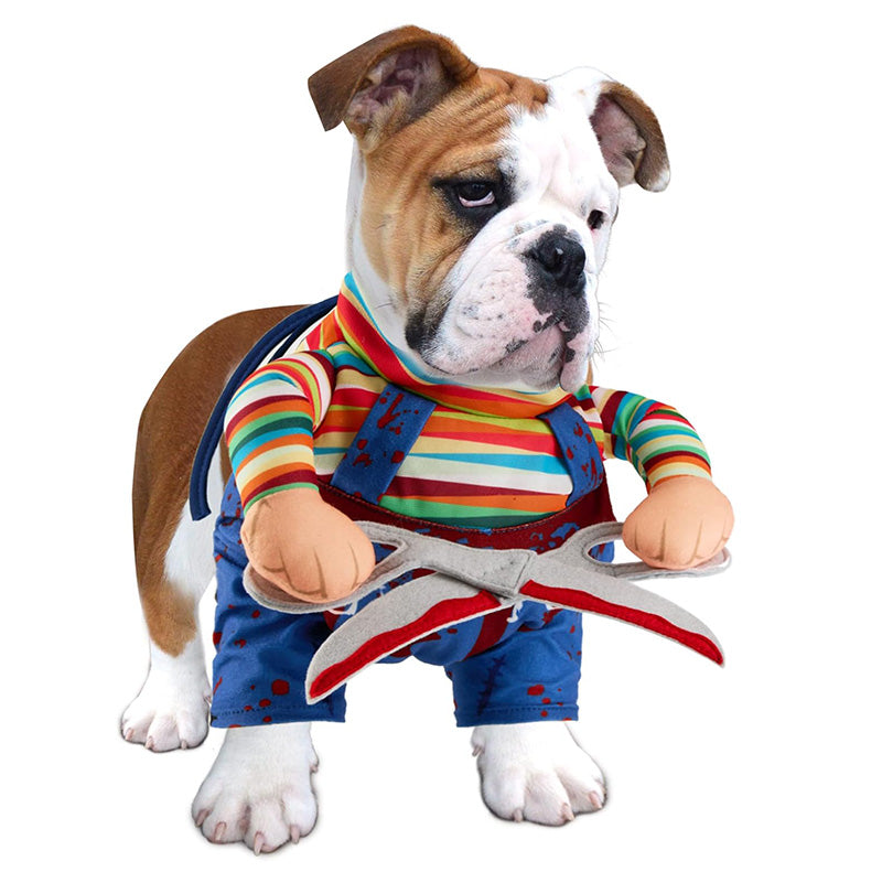 Halloween Dog Costume with Sweatshirt and Hat, Foam Prop Included