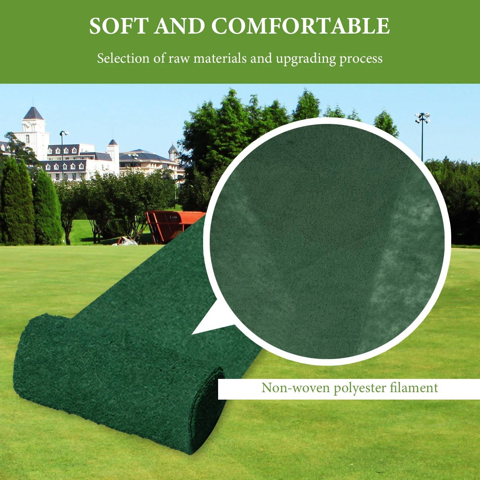 Grass Seed Mat with Embedded Fertilizer and Biodegradable Biofabric