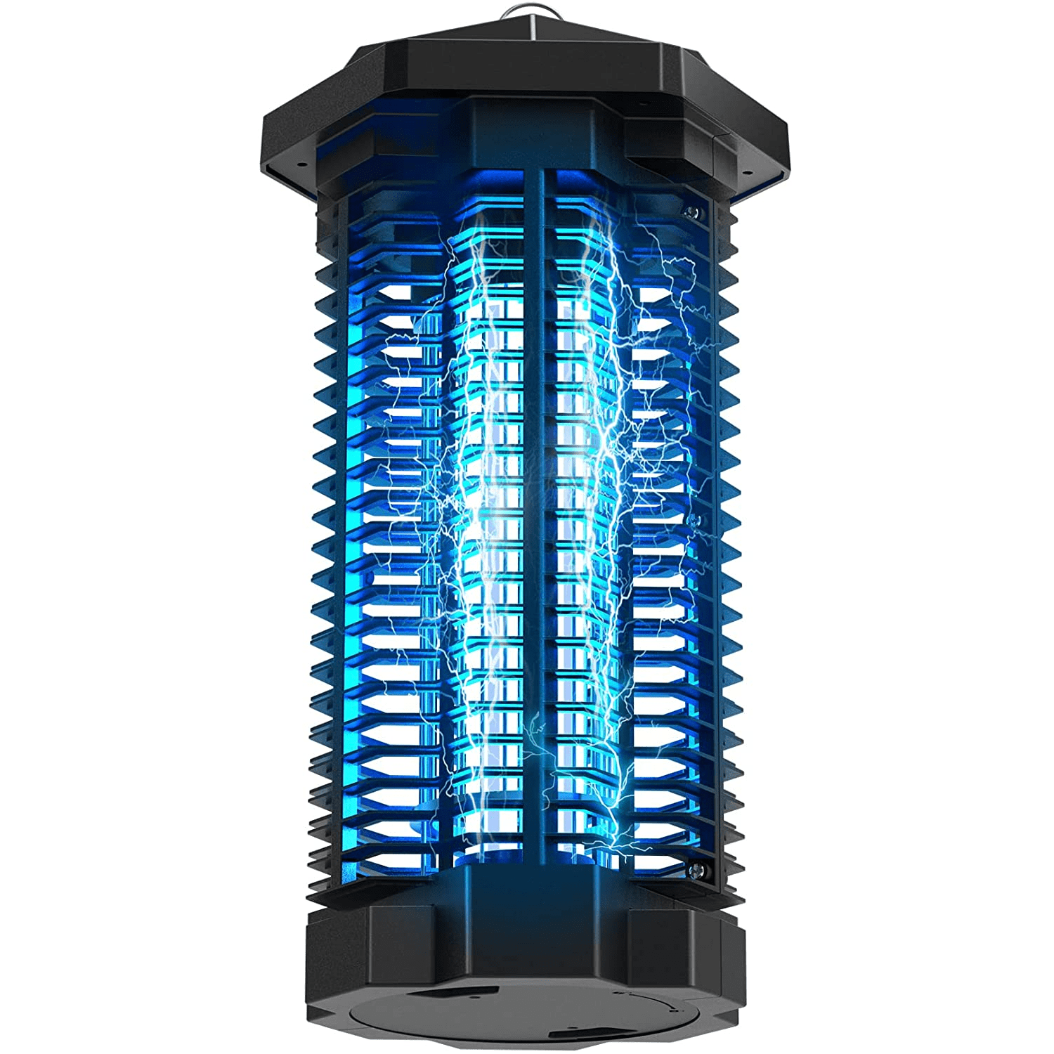 Ultraviolet Insect Zapper with Electrified Grid and Collection Trap, 550 Sq Ft