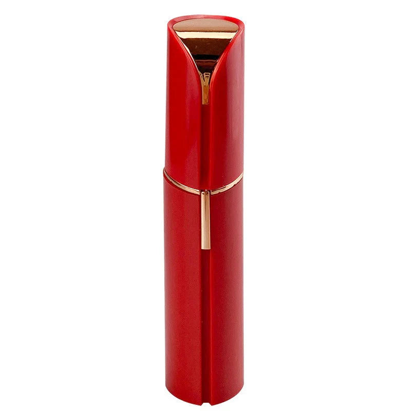 Battery Operated Facial Hair Remover with Stainless Steel Blades and Sensitive Skin Design