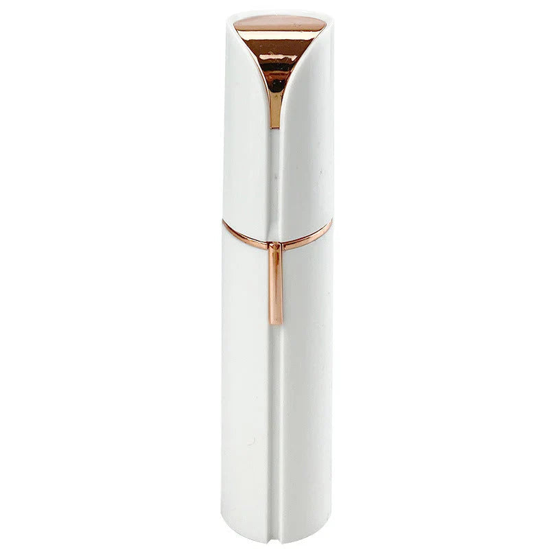 Battery Operated Facial Hair Remover with Stainless Steel Blades and Sensitive Skin Design