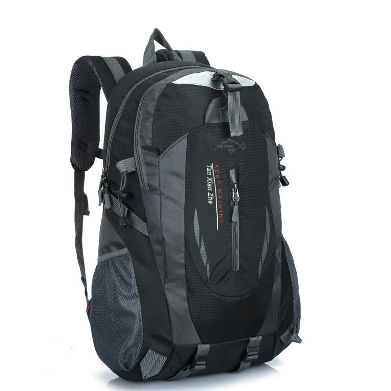Nylon Backpack with PVC Lining and Adjustable Chest Straps, 55L Capacity