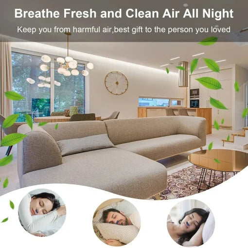 Compact Nighttime Airflow Device for Travel