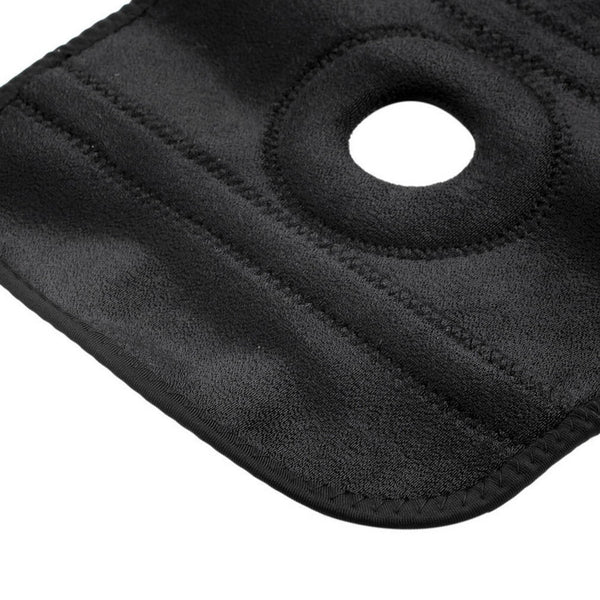 Knee Brace with Three Adjustable Straps and Moisture Wicking, Multi-Sport Support