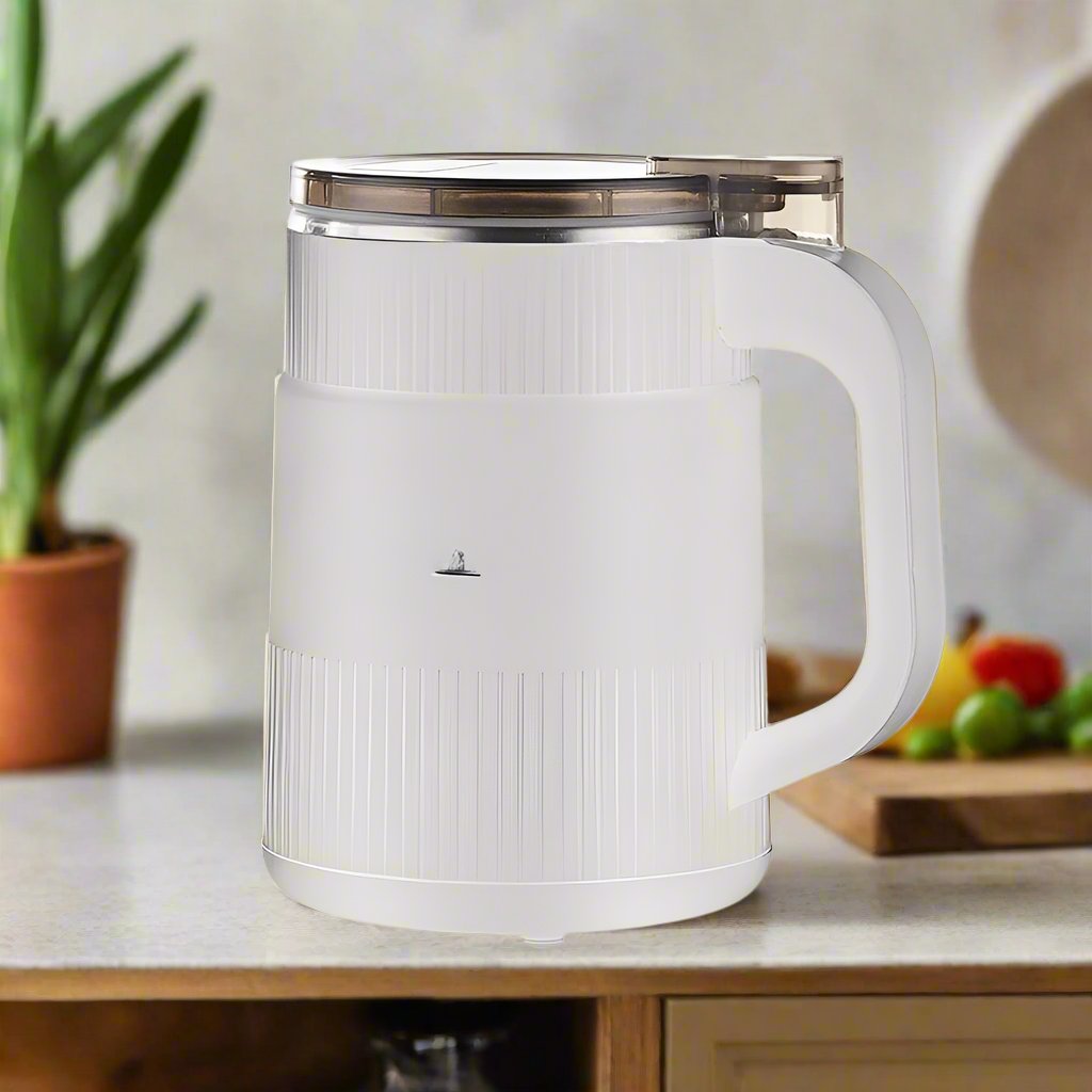 Electric Grain Mill with Adjustable Texture and Removable Chamber