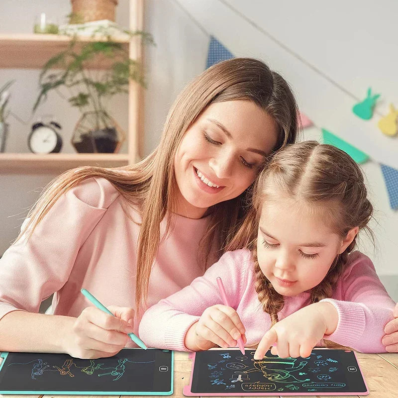 LCD Drawing Tablet for Toddlers with Pressure Sensing and Multicolor Display