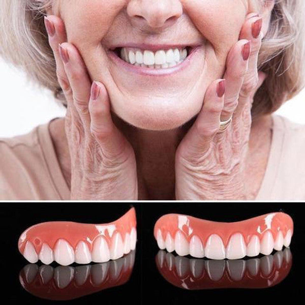 Removable Tooth Cover with Heat Molding and Dental Resin, Custom Fit