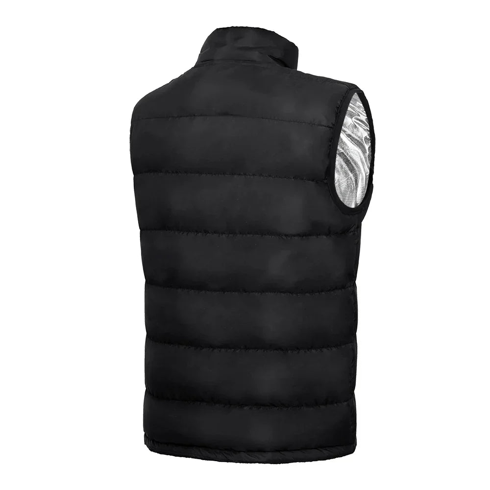 Heated Jacket with 9 Heating Zones and 3 Heat Settings for Outdoor Activities
