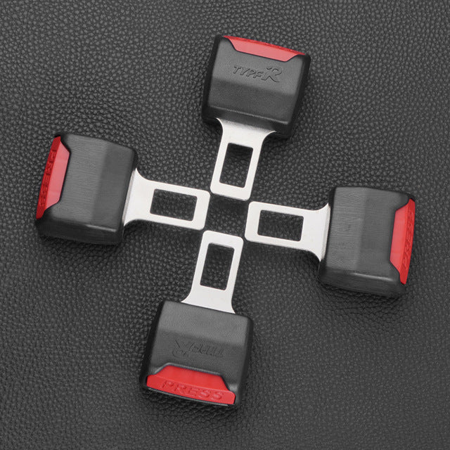 Seatbelt Extension Clip with Metal Locking Components, 2-Pack