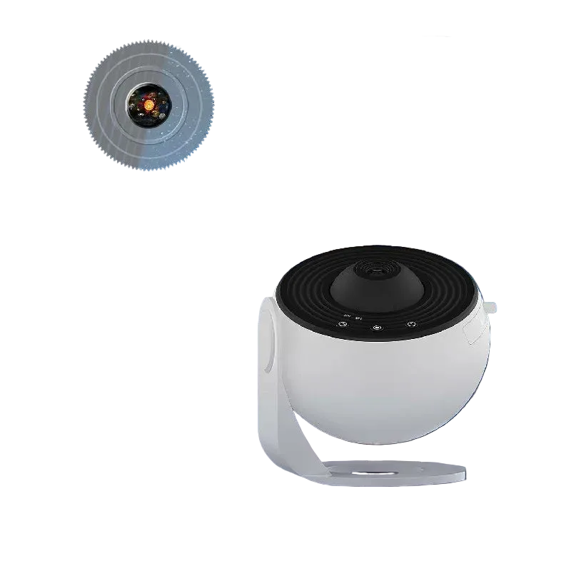 Galaxy Projector with 360-Degree Rotation and 12 Film Discs, Auto Shutoff Timer