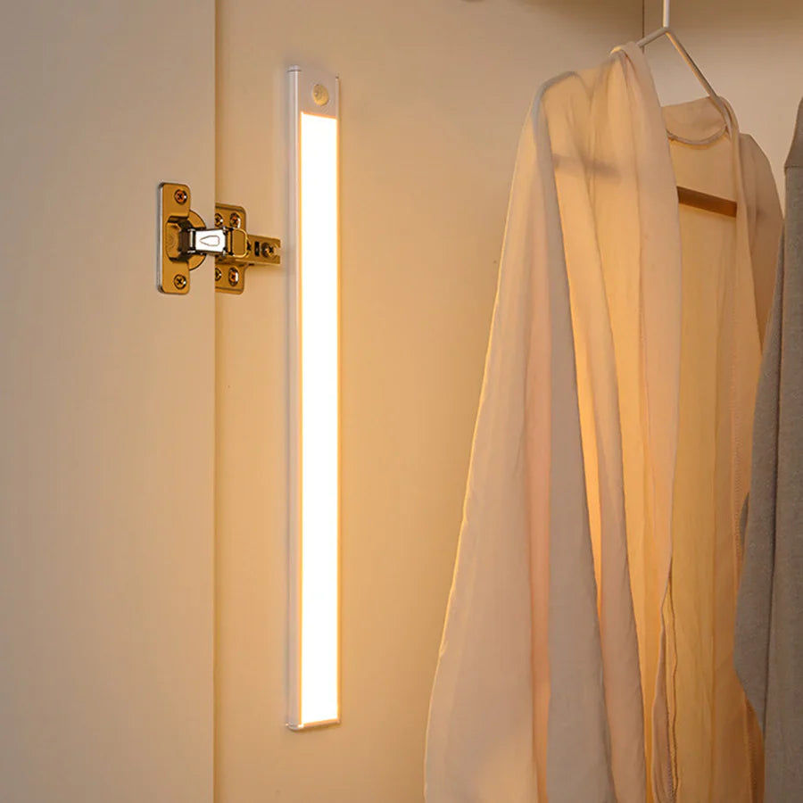 Motion Activated Cabinet Light with Adjustable Color Temperature and Magnetic Mounting