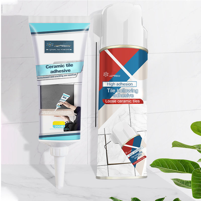 Tile Adhesive with Flexible Metal Nozzle and Moisture Barrier, 80kg Load Capacity All Vera Mart