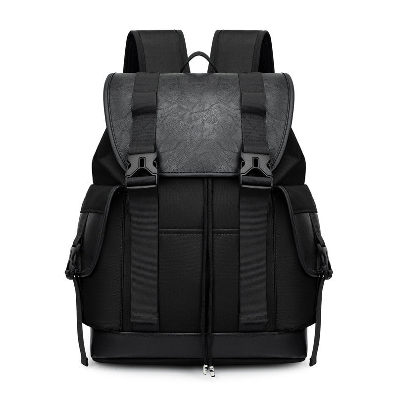 Drawstring Hiking Backpack with Multiple Interior Compartments and Adjustable Straps