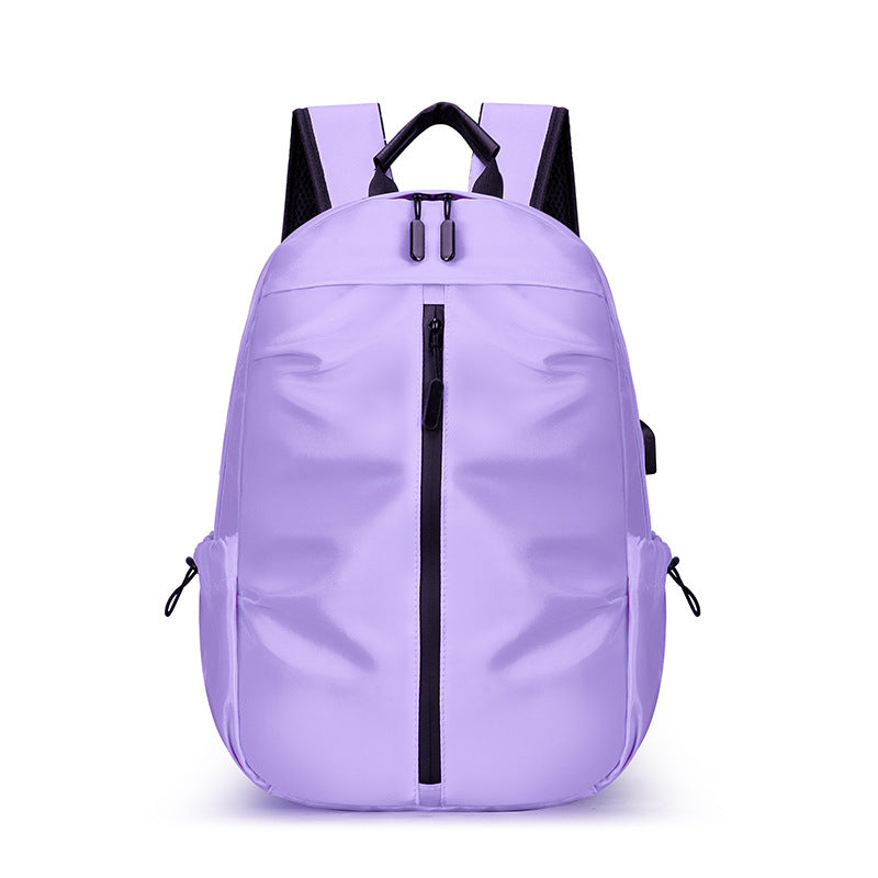 Travel Backpack with Water Resistant Fabric and Padded Shoulder Straps, Multiple Pockets