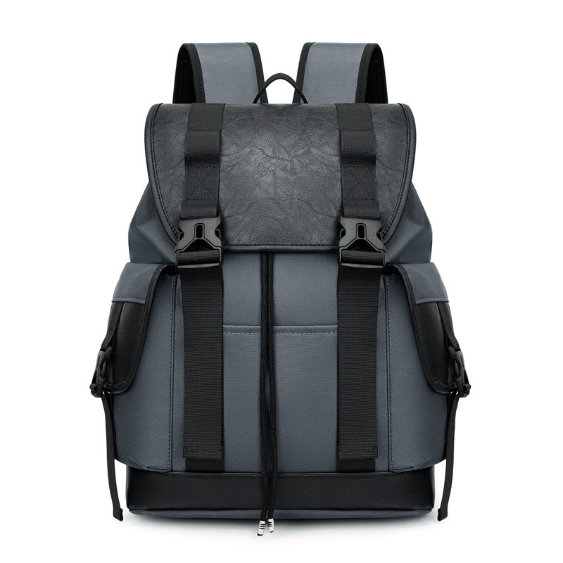 Drawstring Hiking Backpack with Multiple Interior Compartments and Adjustable Straps