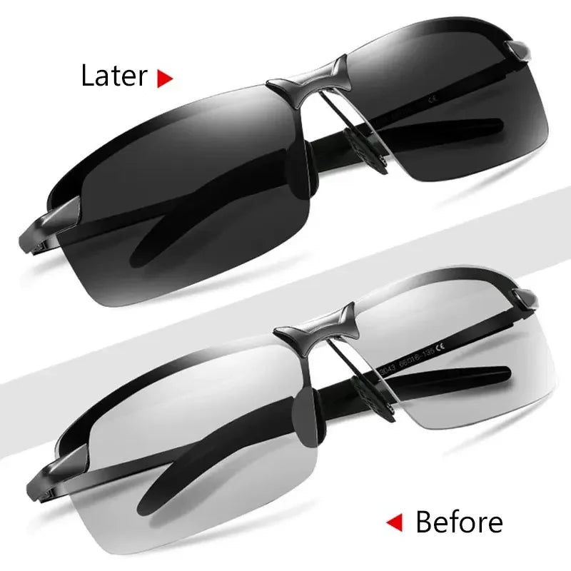Automatic Light-Adjusting Sunglasses with Photochromic Lens Technology