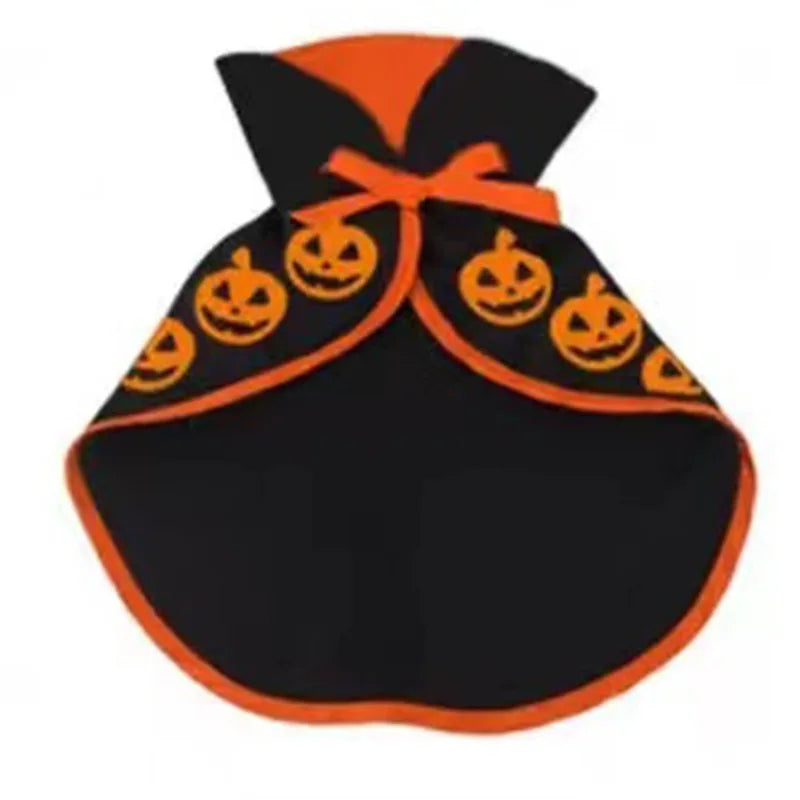 Cat Witch Costume with Glowing Accents and Dangling Decorations