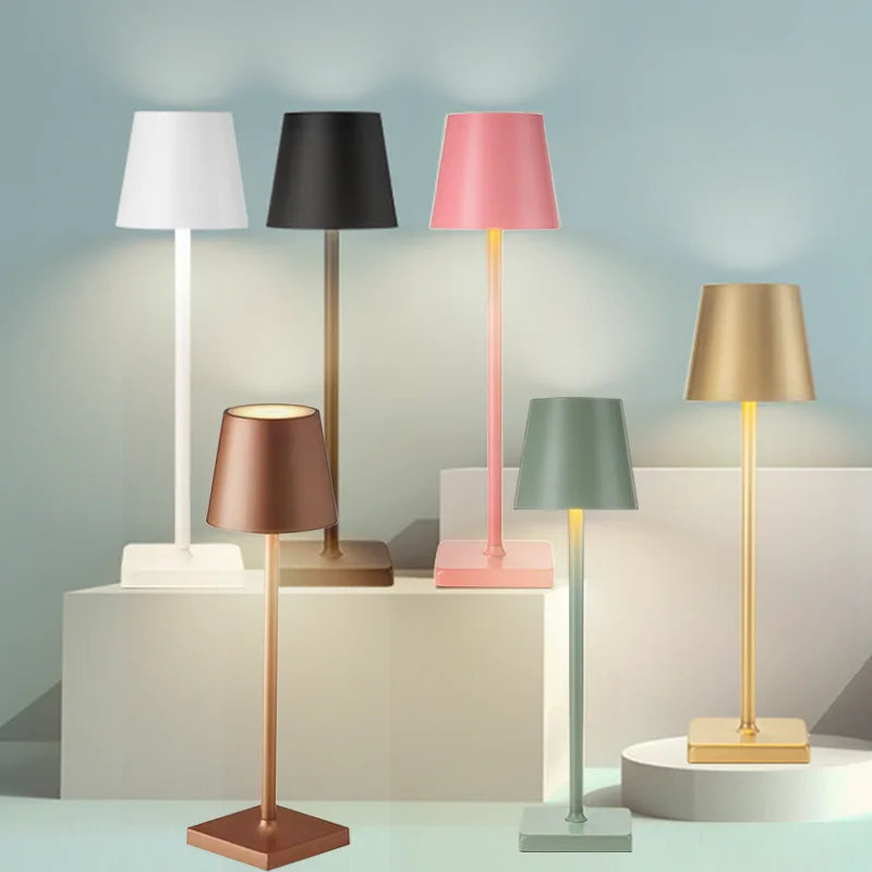 Touch Control LED Desk Lamp with Flexible Neck and 3 Brightness Levels