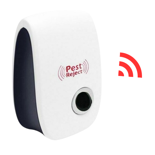 Ultrasonic Rodent and Insect Repeller with Variable Frequency Technology for Indoor and Outdoor Use