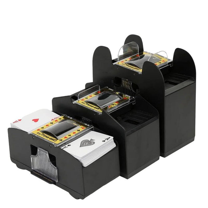 Automatic Card Shuffler for up to 6 Decks with Battery and USB Power