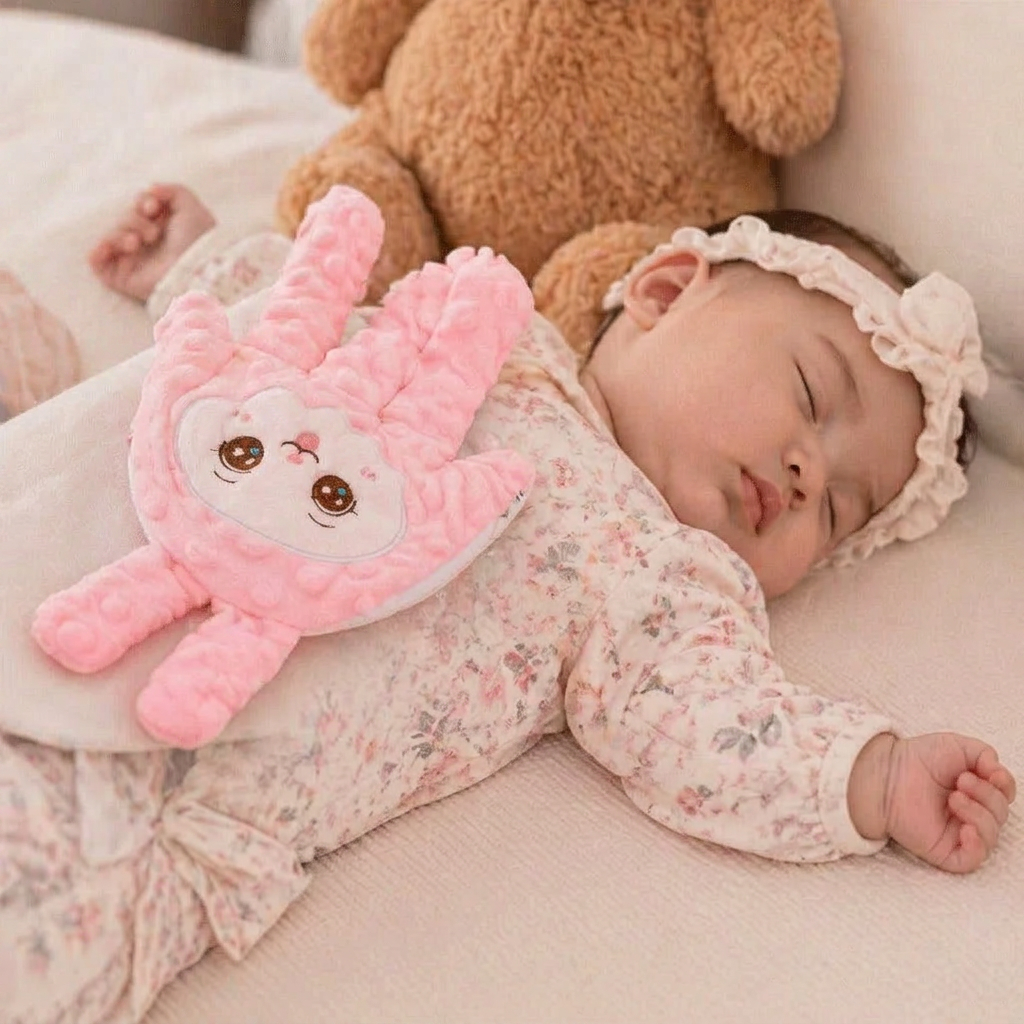Rhythmic Patting Baby Sleep Device with Adjustable Speed and Automatic Shutoff Timer