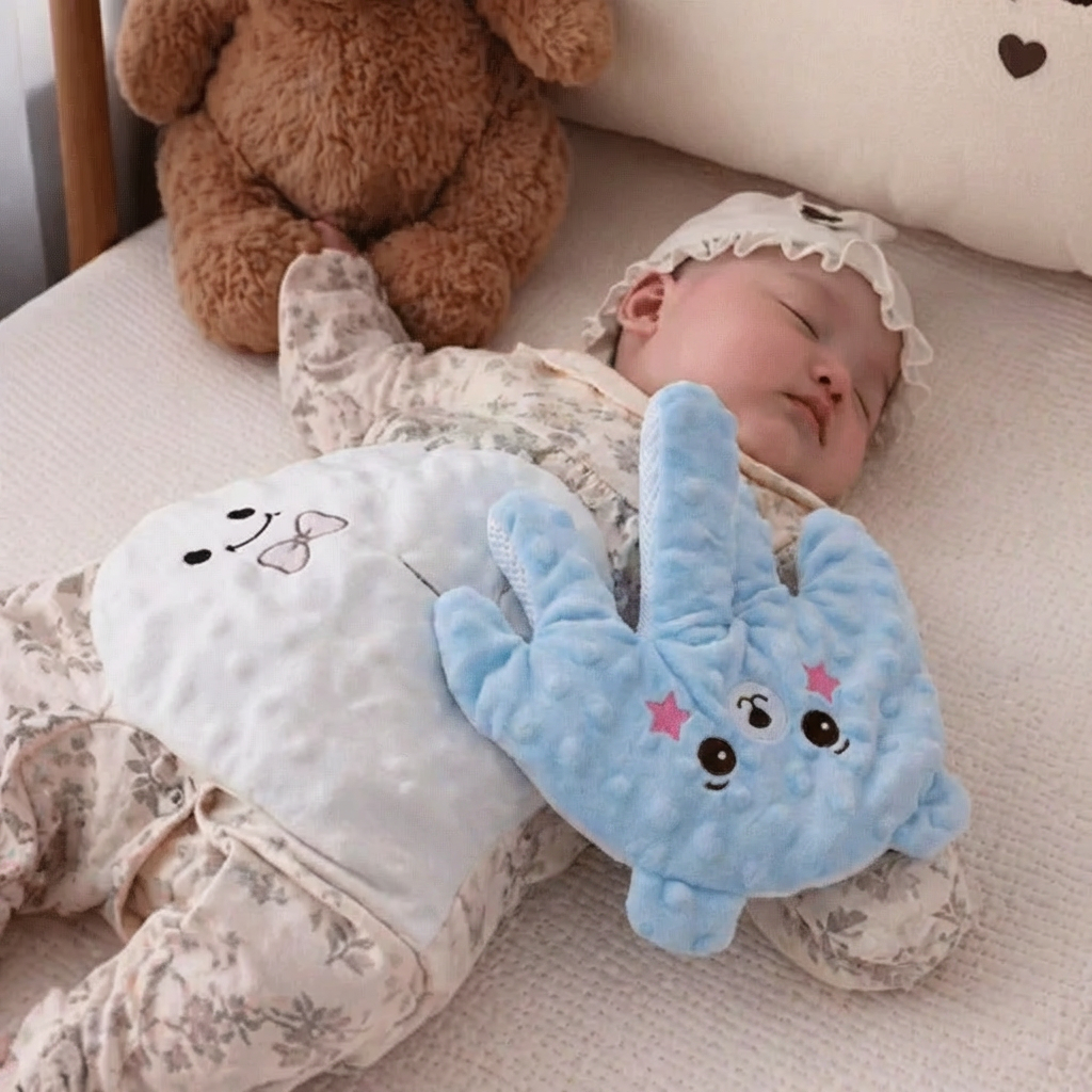 Rhythmic Patting Baby Sleep Device with Adjustable Speed and Automatic Shutoff Timer