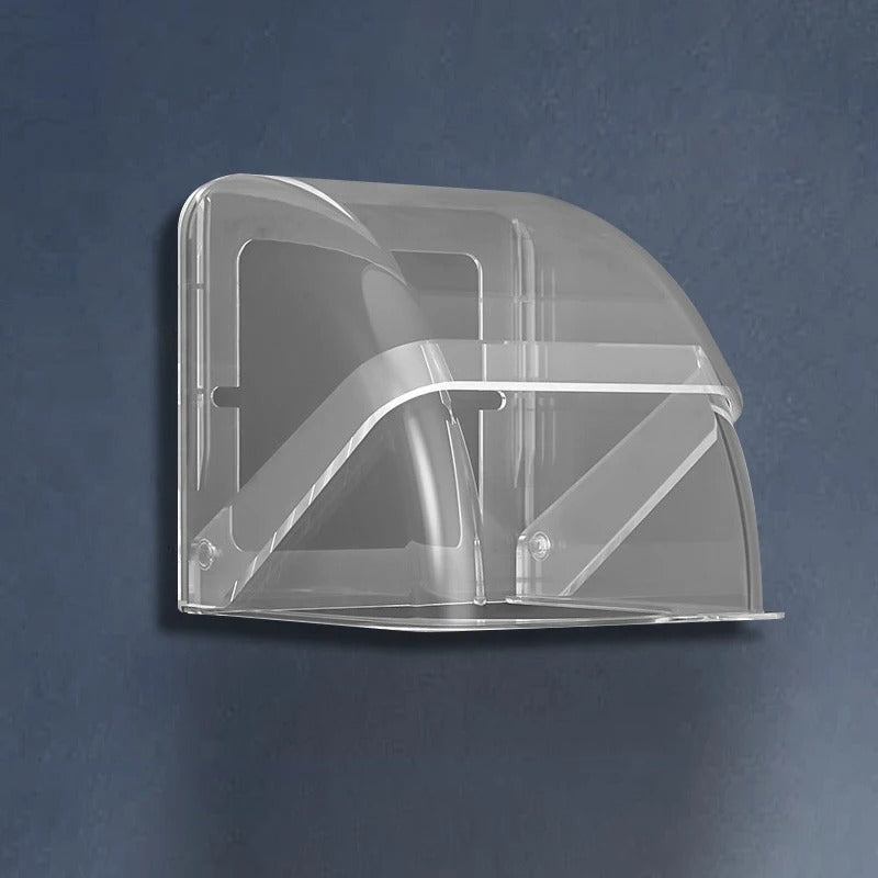 86 Socket Outlet Cover with Plastic Shell and Removable Design