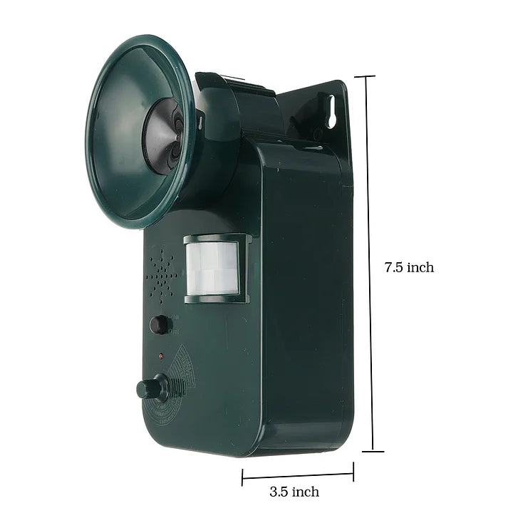 Ultrasonic Pest Repeller with Motion Sensor and Adjustable Frequency for 5000 Sq Ft