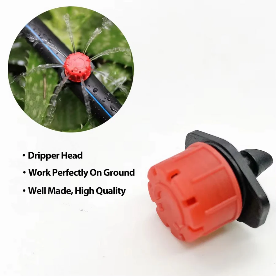 Automatic Drip Irrigation System with Programmable Timer and Pressure Regulator, 32ft