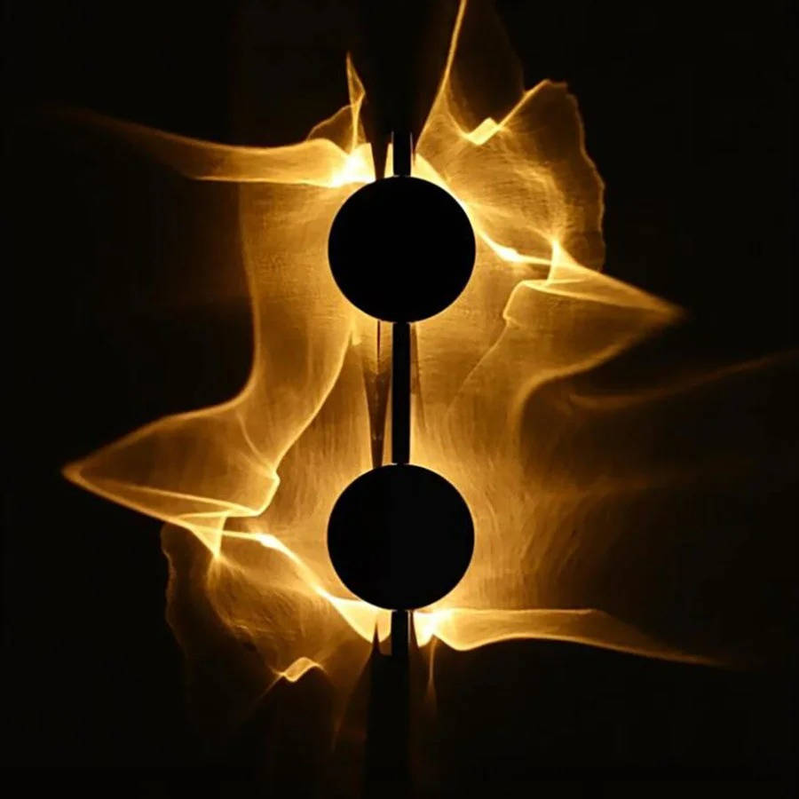 Rotatable Wall Sconce with Stainless Steel Reflector and Built-In LED