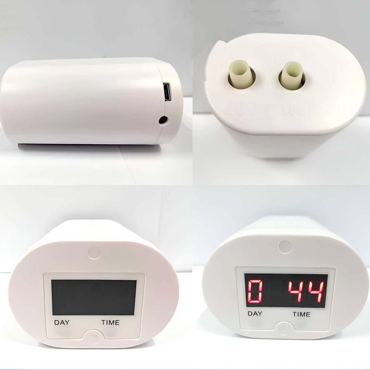 Plant Watering System with LCD Timer and USB Rechargeable Battery for 2-8 Pots