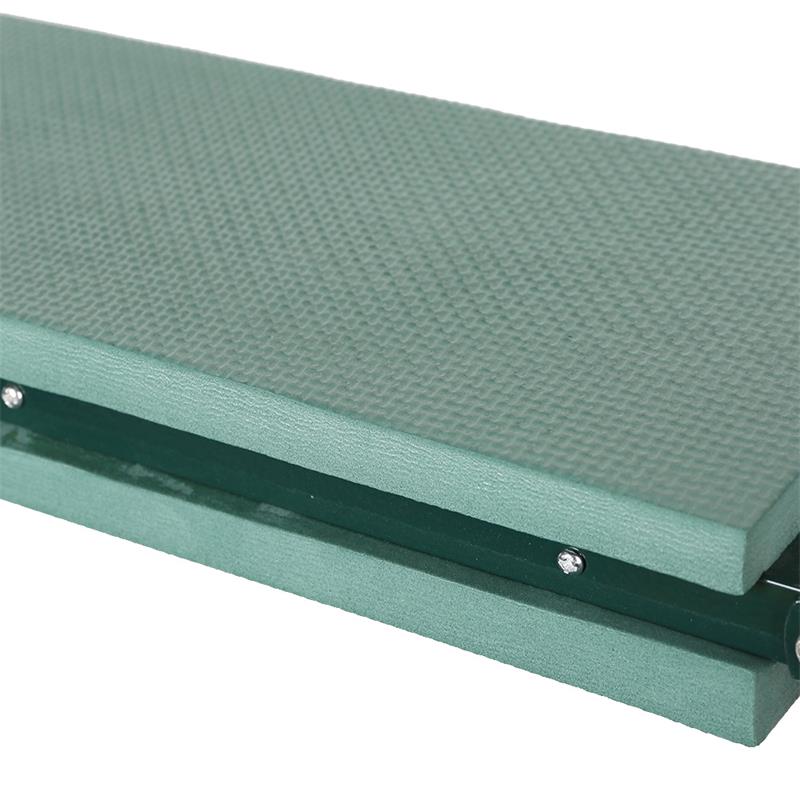 Garden Kneeler and Seat with Dual Position Frame and Tool Pouch, Foldable