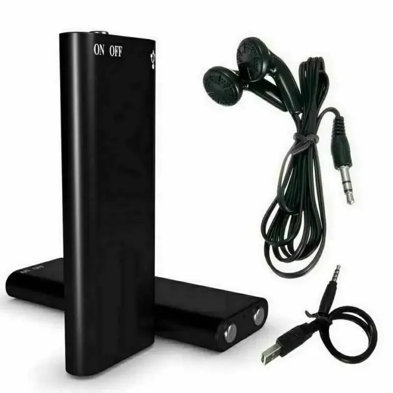 Portable Voice Recorder with Noise Reduction and 96 Hour Storage