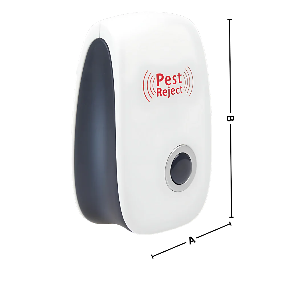 Ultrasonic Pest Repeller with 1290 Square Foot Coverage and Pet Safe Frequencies