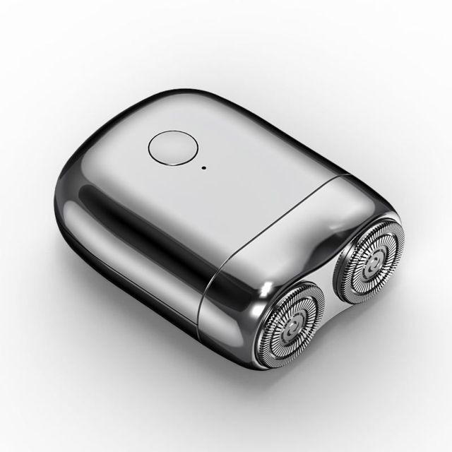 Rechargeable Electric Shaver with Magnetic Charging and IPX7 Water Resistance