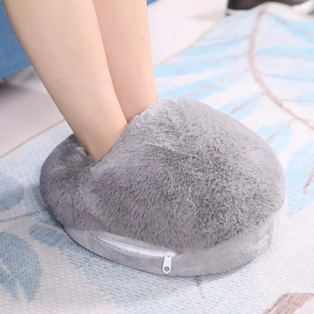 USB Foot Warmer with Removable Flannel Cover and Consistent Heat