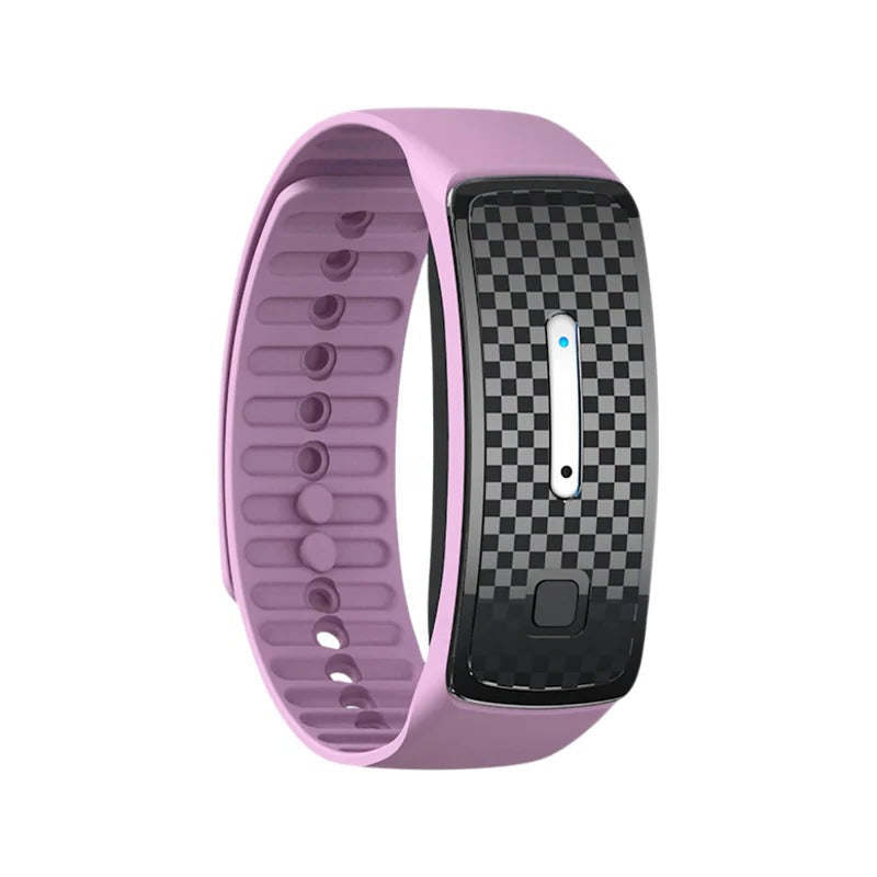 Ultrasonic Mosquito Deterrent Bracelet with 360-Degree Coverage and 7-Day Battery