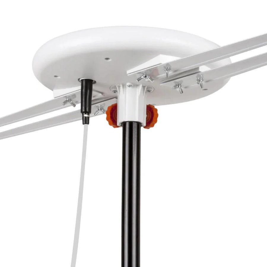 Indoor Outdoor HDTV Antenna with Omnidirectional Reception and Cellular Interference Filter
