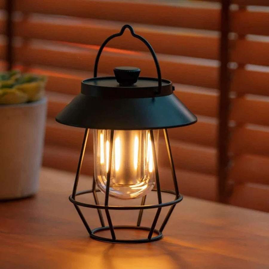 Rechargeable Table Lamp with Adjustable Color Temperature and 120 Hour Battery Life