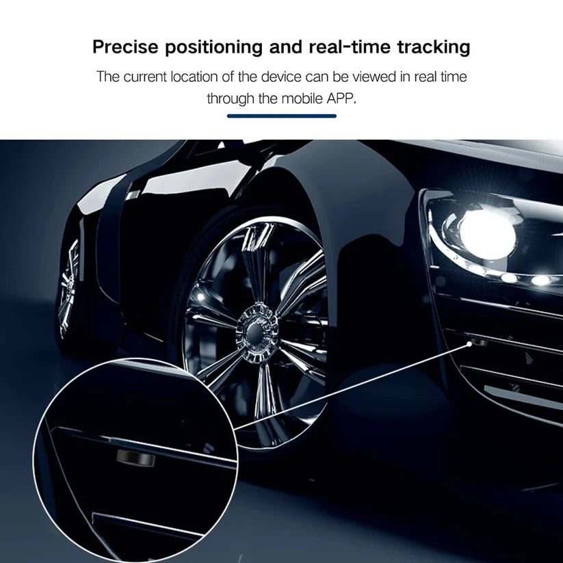 GPS Tracker with Magnetic Mount and 30-Day Battery for Vehicles