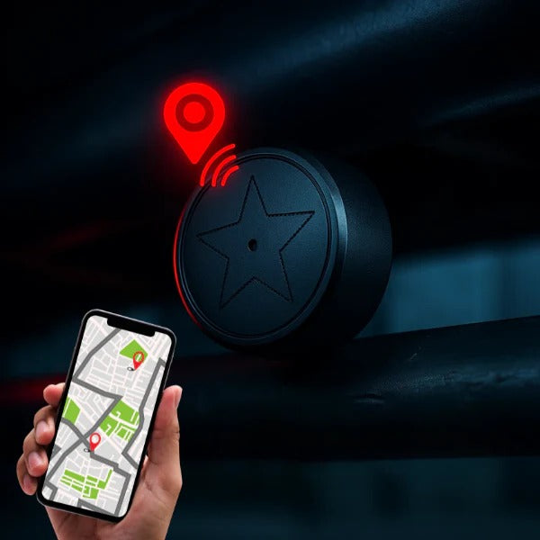 GPS Tracker with Magnetic Mount and 30-Day Battery for Vehicles