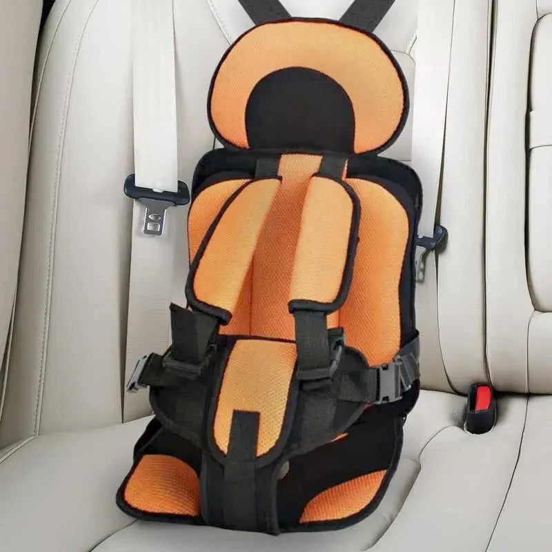 Child Car Seat Cushion with Five Point Harness and Foam Padding
